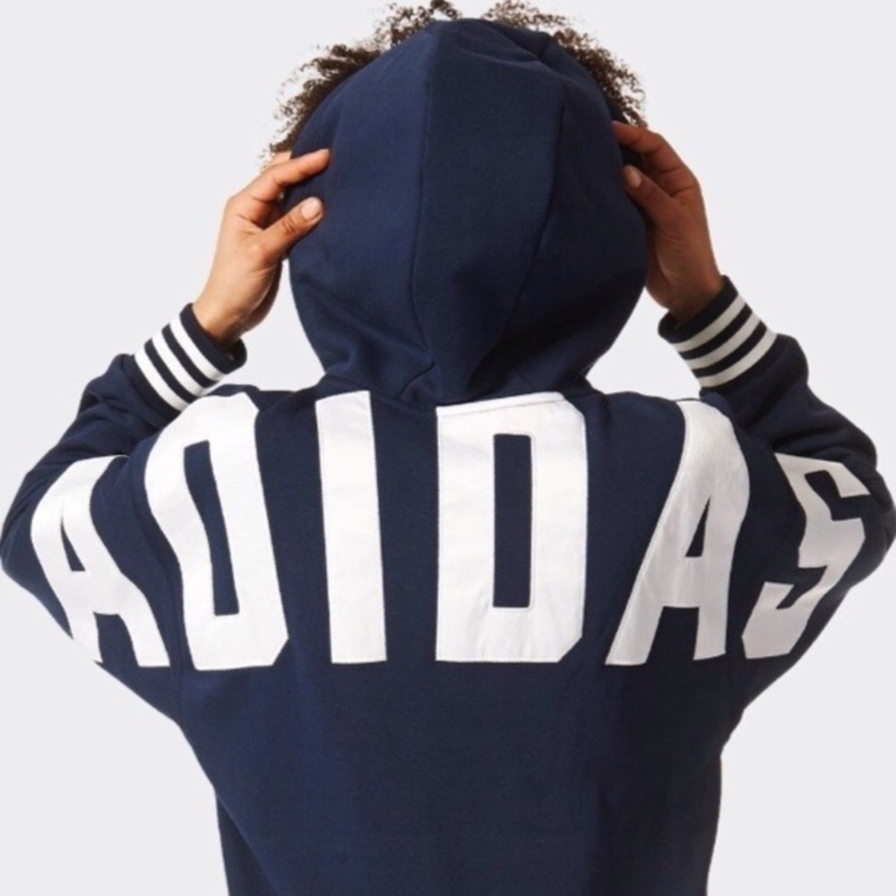 Adidas Sherpa Lined Hood Pullover